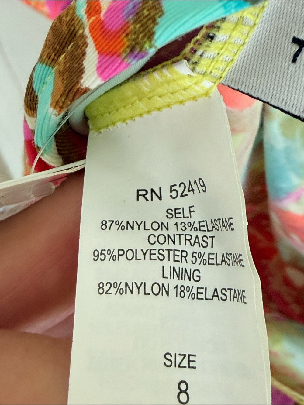 NWT Trina Turk 2 piece swimsuit 8 - Picture 14 of 16